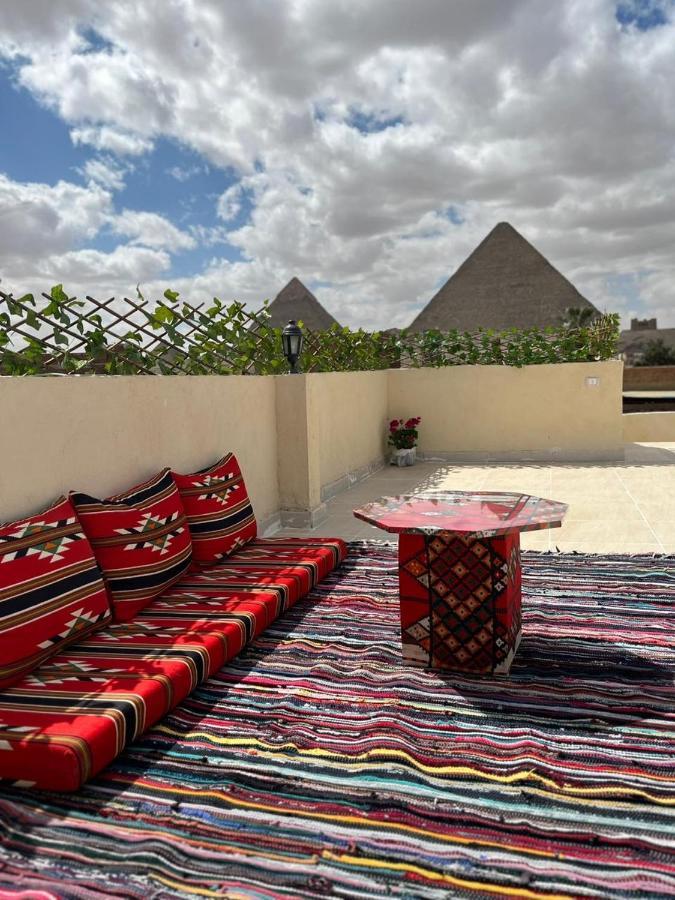 Hur Pyramids Inn Kafret el-Gabal Zewnętrze zdjęcie